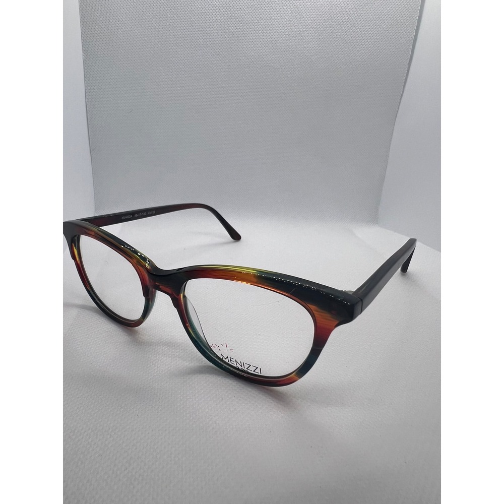 Menizzi Cat Eye Eyeglasses Designer‎ Frames Colorful Fashion Glasses